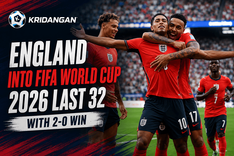 England Into FIFA World Cup 2026