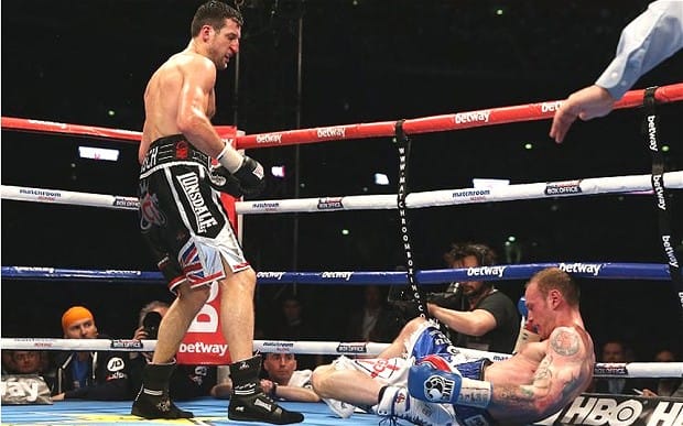 Carl Froch boxing