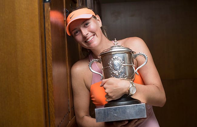 Maria Sharapova Is The French Open Champion