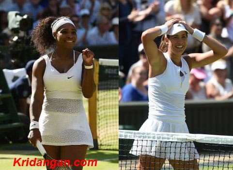 Garbine Muguruza Faces Serena Williams for Women’s Singles Trophy at Wimbledon
