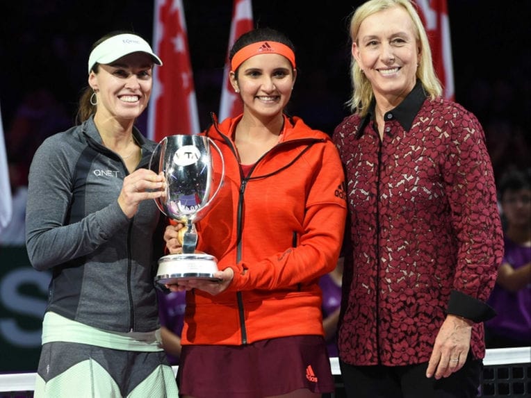 Sania Mirza Martina Hingis
