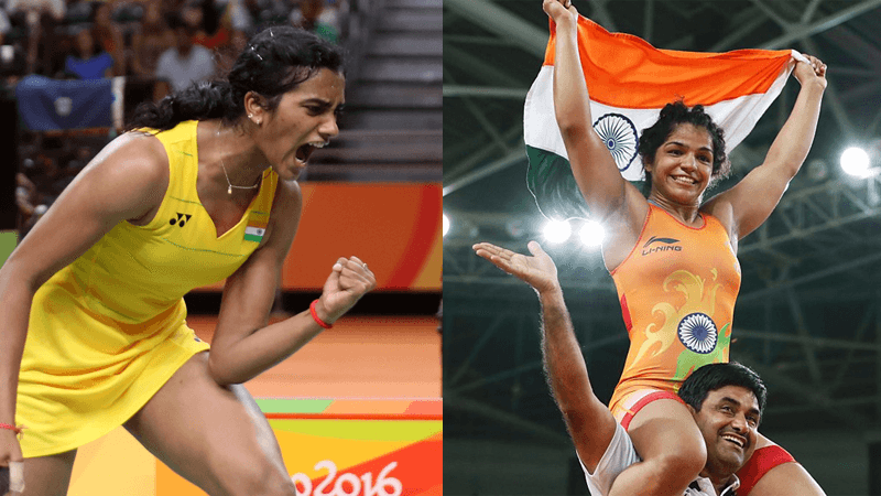 Sakshi Sindhu Shine as Bright Stars in an Otherwise Dismal Indian Sky in 2016 Rio Games
