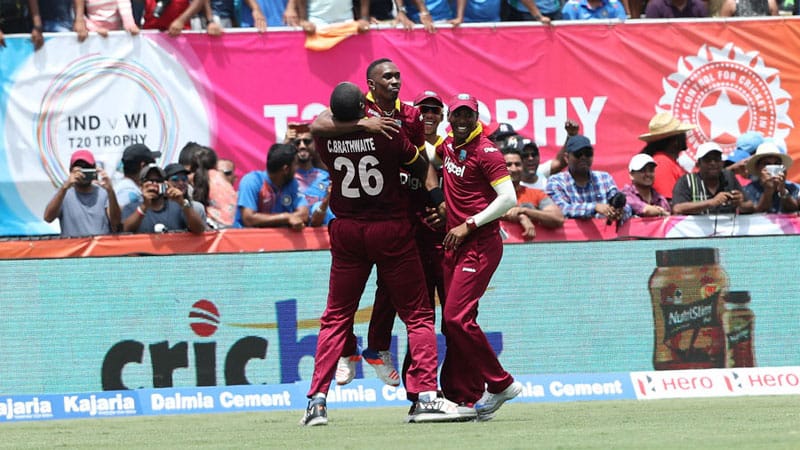 Indians Get Choked in Bravo’s Last Over to Lose a Thriller Against West Indies by One Run