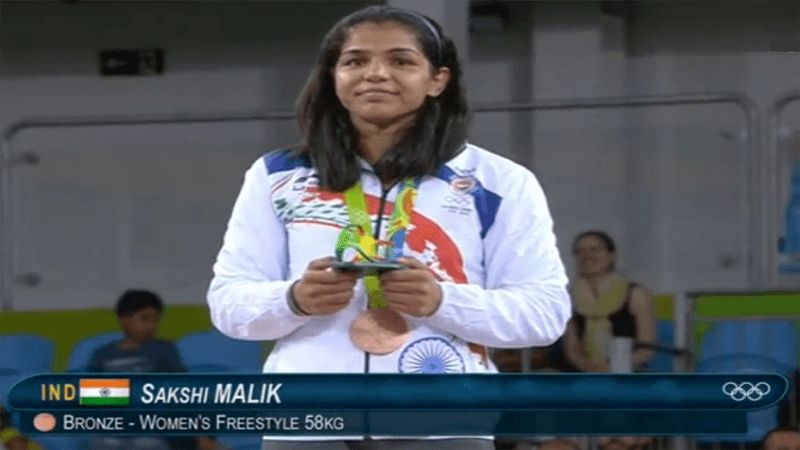Sakshi Malik brought Medal to India when the Indians were in a dream of the Medal