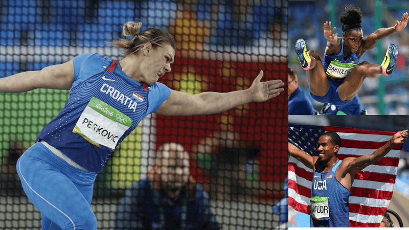 track-and-field medals rio olympics