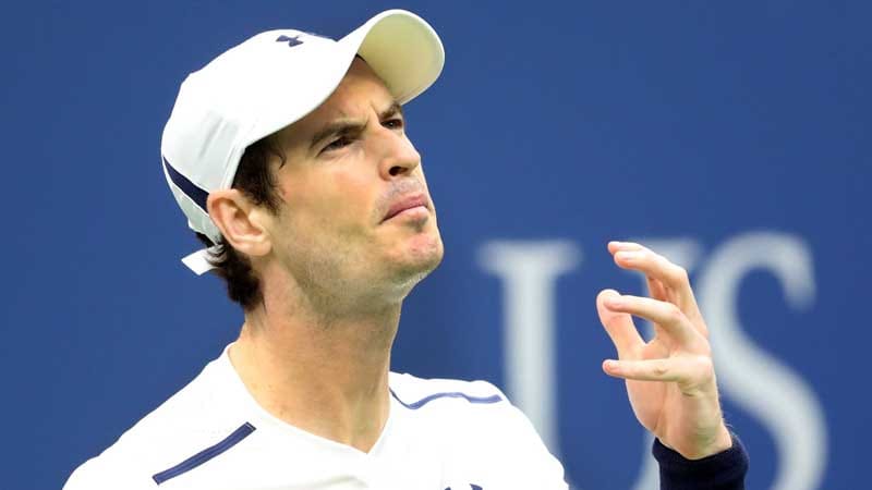 Murray Knocked Out of US Open by Nishikori in Five Sets Serena Beats Halep to Enter SF