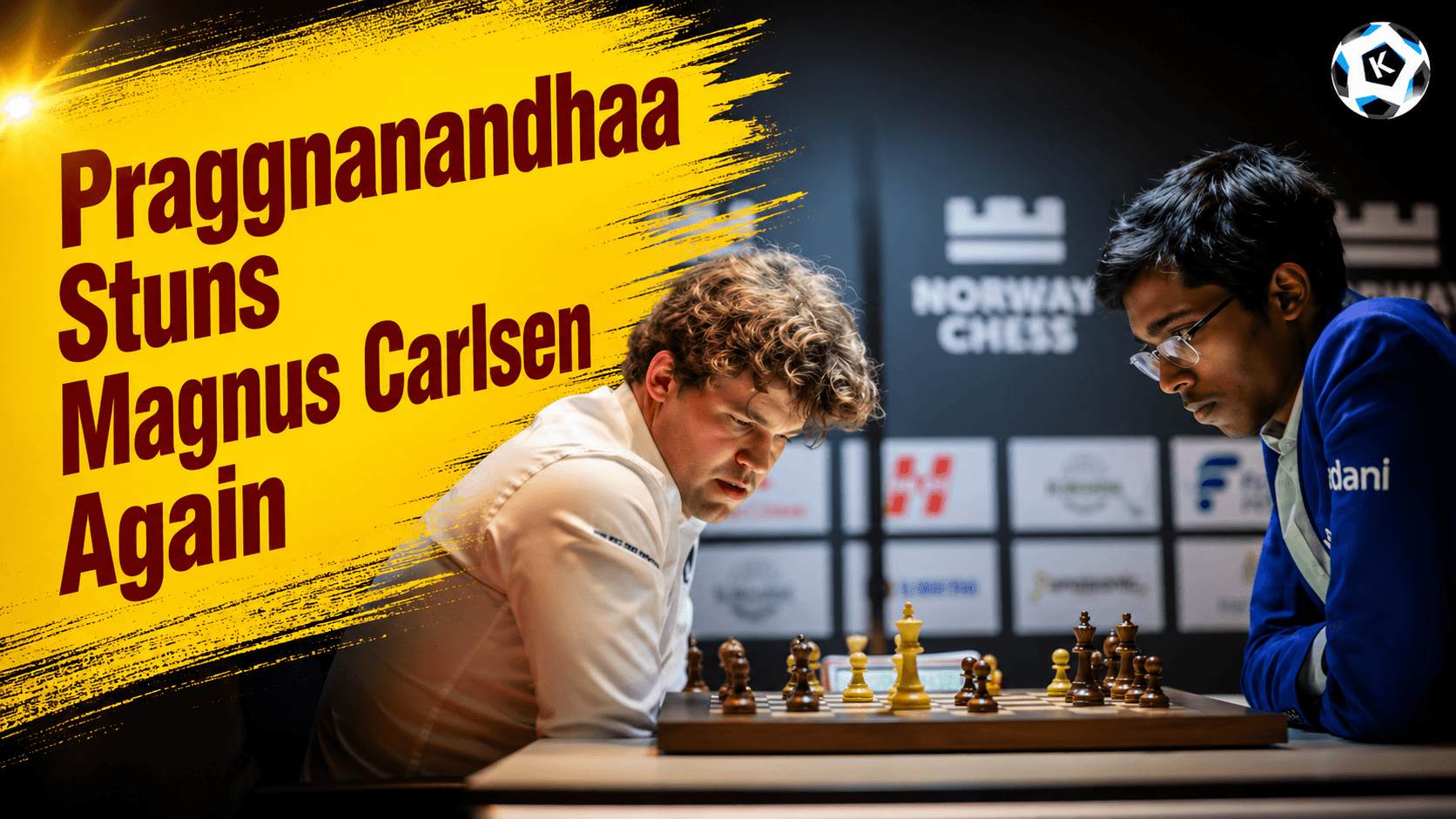 Praggnanandhaa Stuns Magnus Carlsen Again: Norway Chess Round 8 Highlights as Indian Grandmaster Leads Title Race
