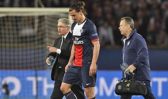 Ibrahimovic injury