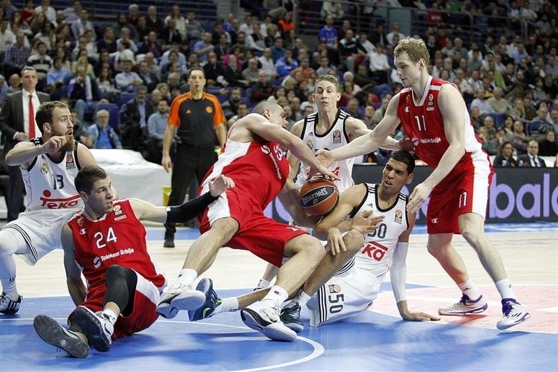 Euro-LeagueTurkish Airlines Basketball Top-16: Real Madrid & Olympiacos Piraeus Are Group Leaders after Round-8