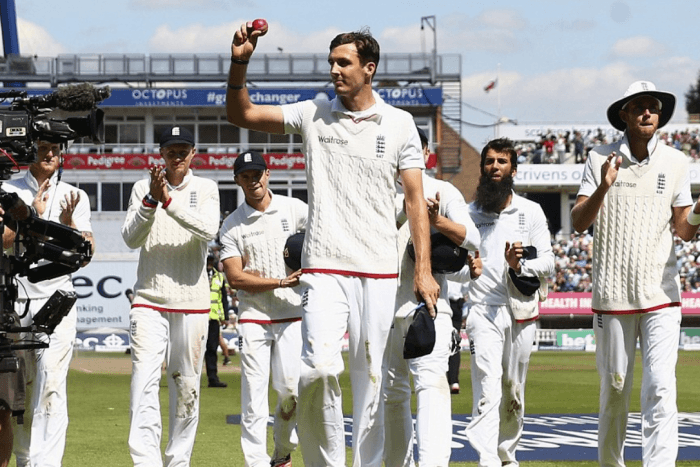 Third Test victory