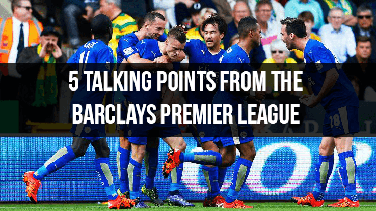 5 Talking Points from the Barclays Premier League