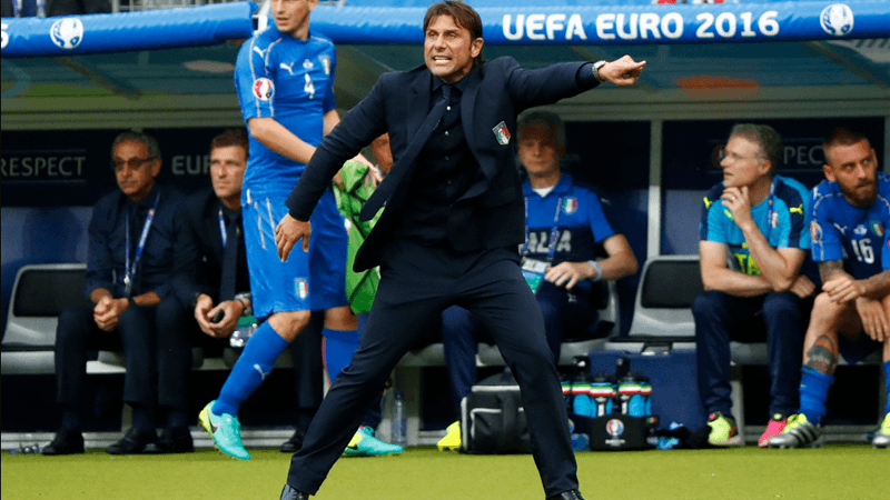 Spain vs italy Antonio Conte copy