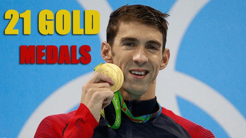 Michael Phelps Wins His 21st Gold