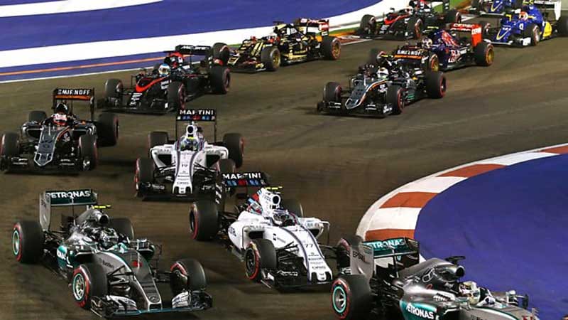 Mercedes’ Duo Hamilton & Rosberg Heading to Season-Ending F-1Showdown
