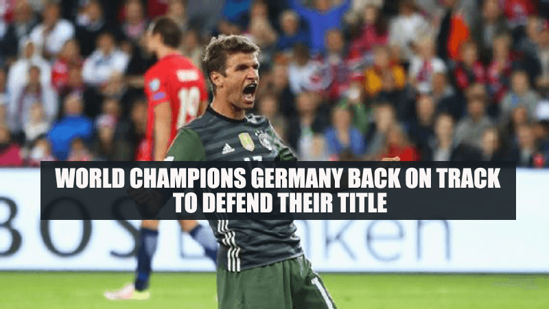 World Champions Germany back on track to defend their title