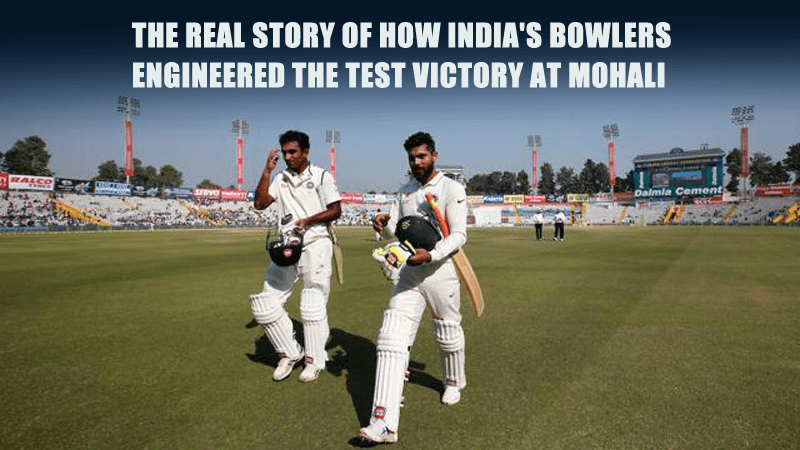 The Real Story of How India’s Bowlers Engineered the Test Victory at Mohali