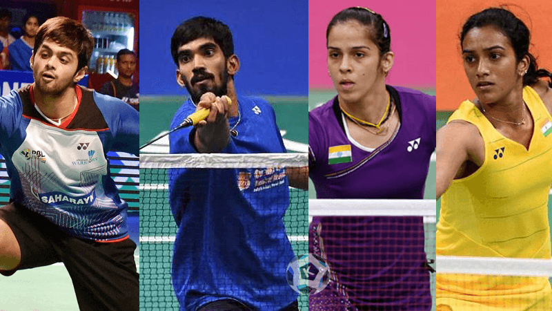 Indian shuttlers at the Australian Open