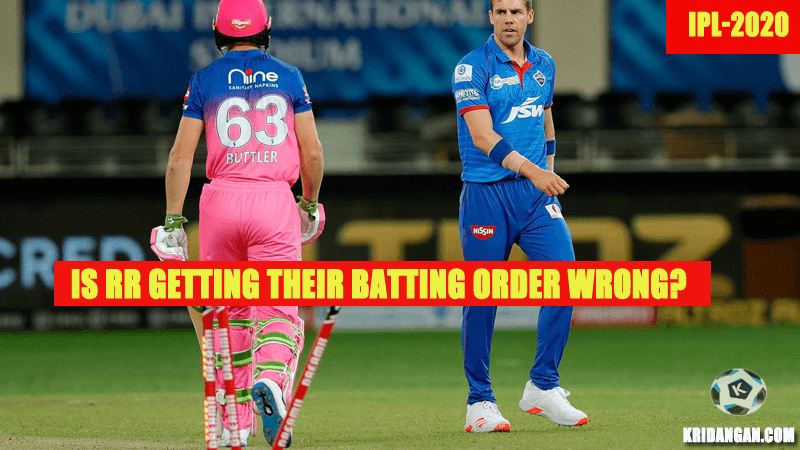 Is RR getting their batting order wrong?