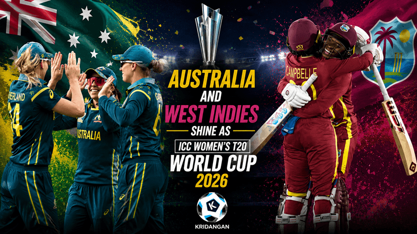 Australia and West Indies Shine as ICC Womenâs T20 World Cup 2026
