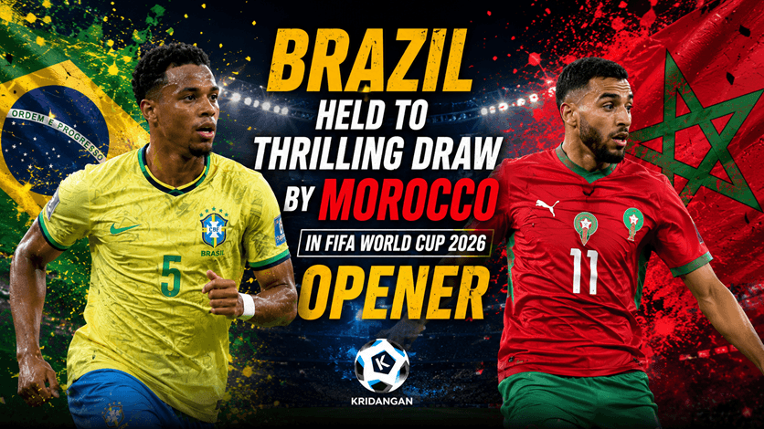 Brazil Held to Thrilling Draw by Morocco in FIFA World Cup 2026 Opener