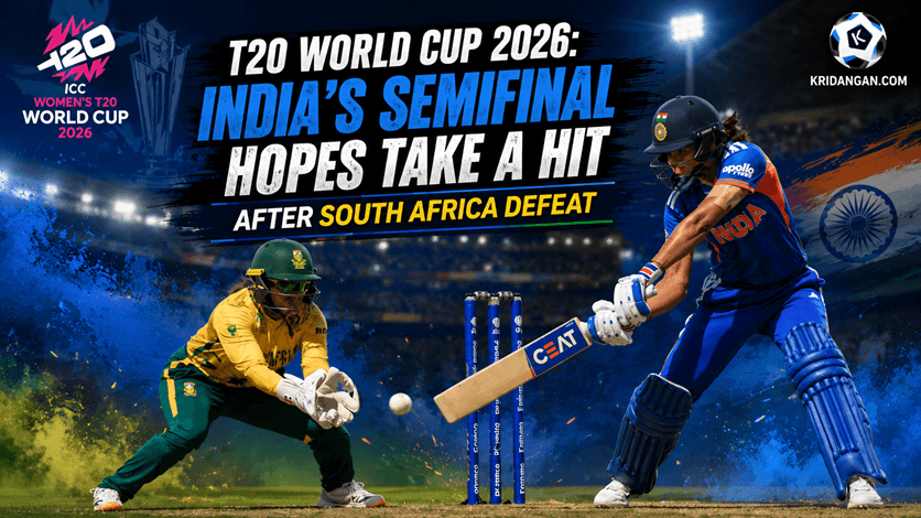 India's Semifinal Hopes Take a Hit After South Africa Defeat