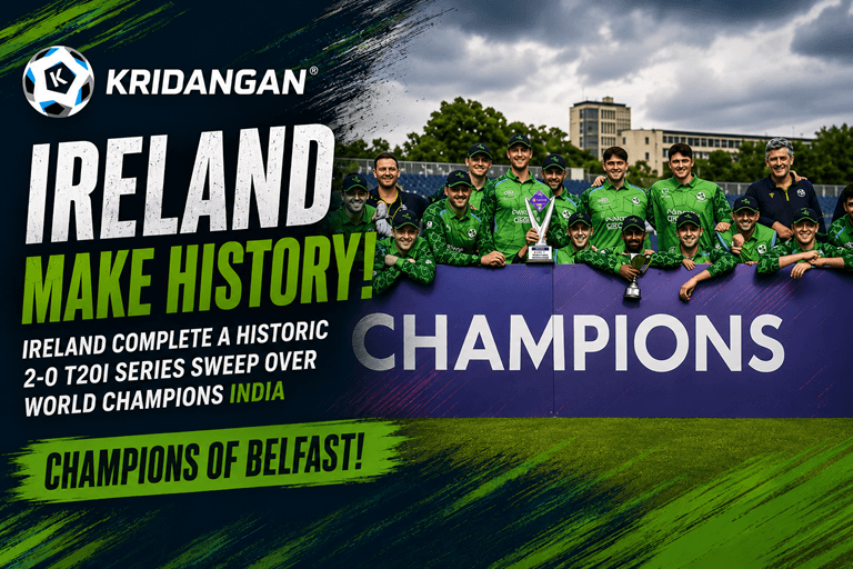 Ireland Script History with 2-0 T20I Series Sweep Over India