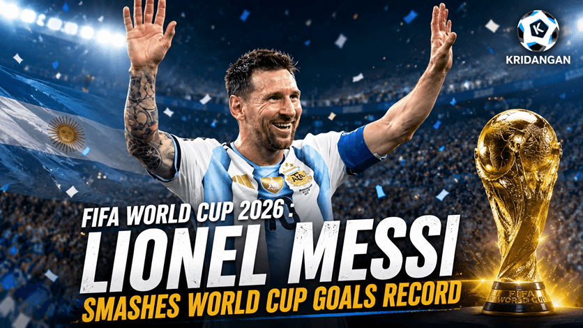 Lionel Messi Smashes World Cup Goals Record