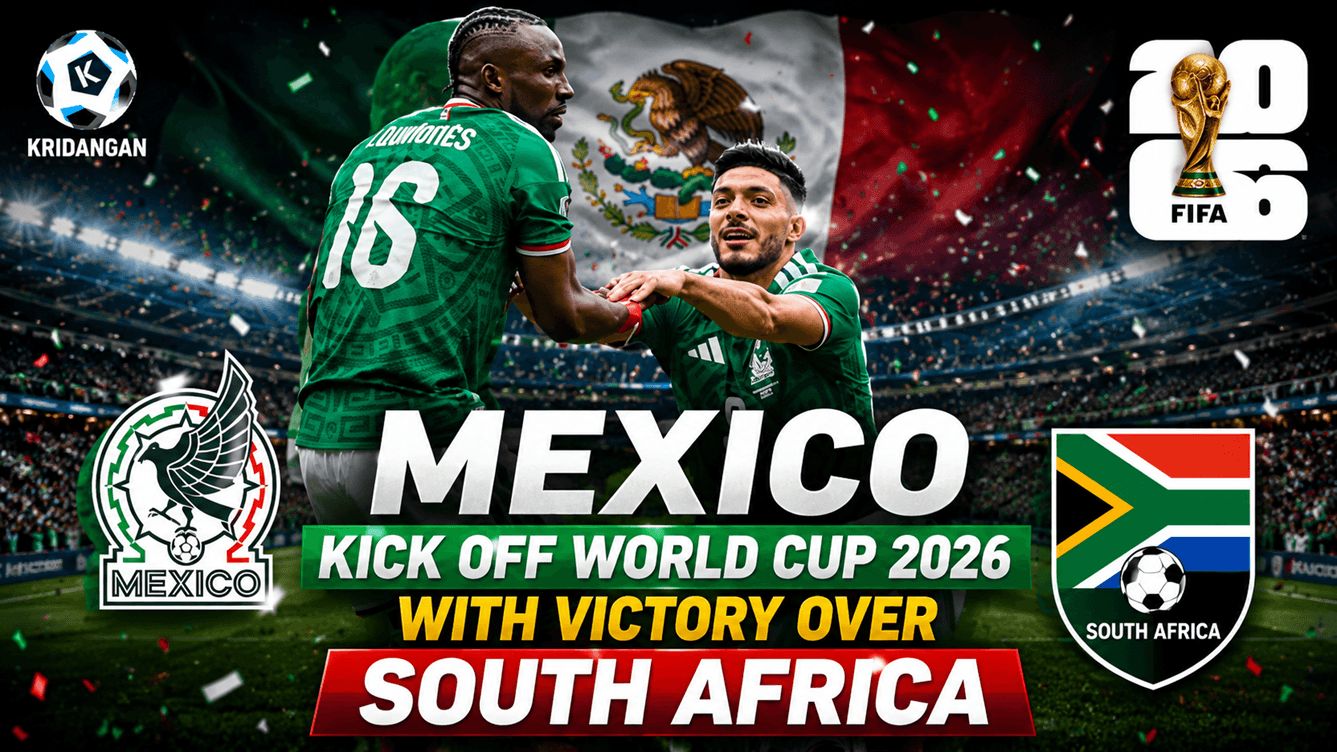 Mexico Kick Off World Cup 2026 with Victory Over South Africa