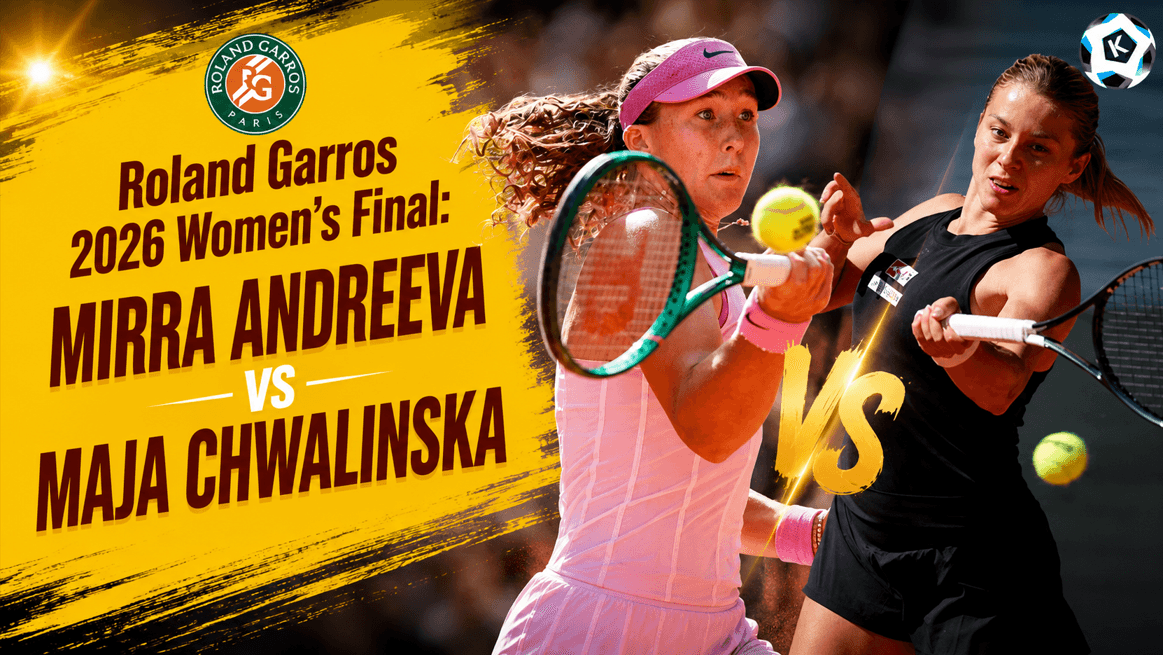 Mirra Andreeva vs Maja Chwalinska Teen sensation faces qualifier in historic Roland Garros 2026 women's final