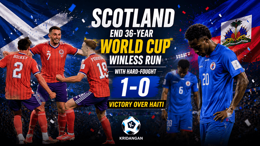 Scotland End 36-Year World Cup Winless Run with Hard-Fought 1-0 Victory Over Haiti