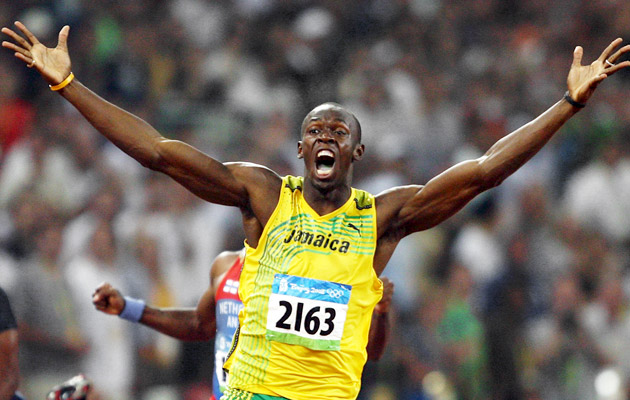 Usain Bolt is a livewire athlete