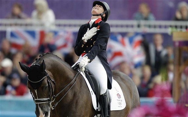 Charlotte Dujardin with Horse