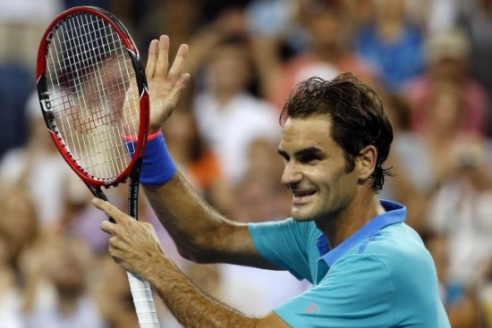 Federer US open 2014