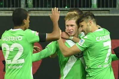 Wolfsburg players