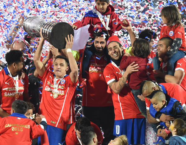 Chile Make History by Stunning Argentina in 2015 Copa America Final