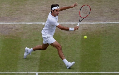 Federer in Wimbledon