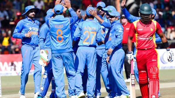 Team India vs Zimbabwe in first ODI