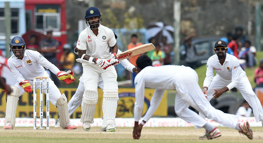 india vs sri lanka test cricket action