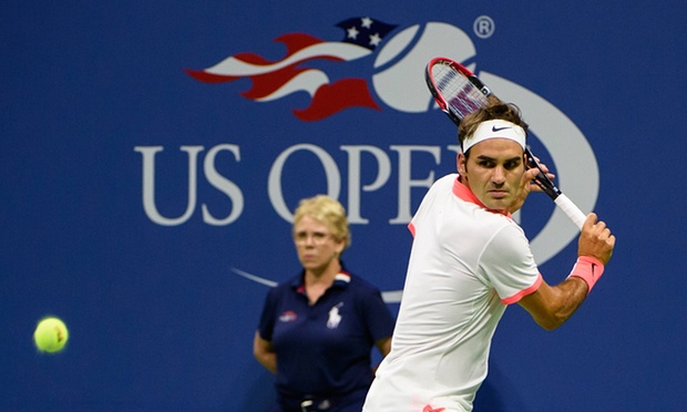 Federer in US Open