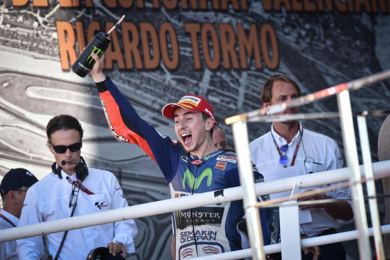 Valencia Lorenzo Wins 2015 MotoGP World Championship