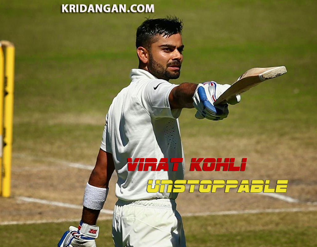Virat Kohli test cricket kridangan.com