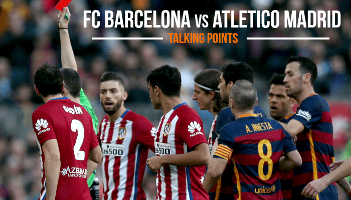 TALKING POINTS OF THE FCB-ATM MATCH
