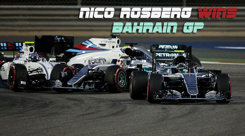Nico Rosberg Wins Bahrain GP
