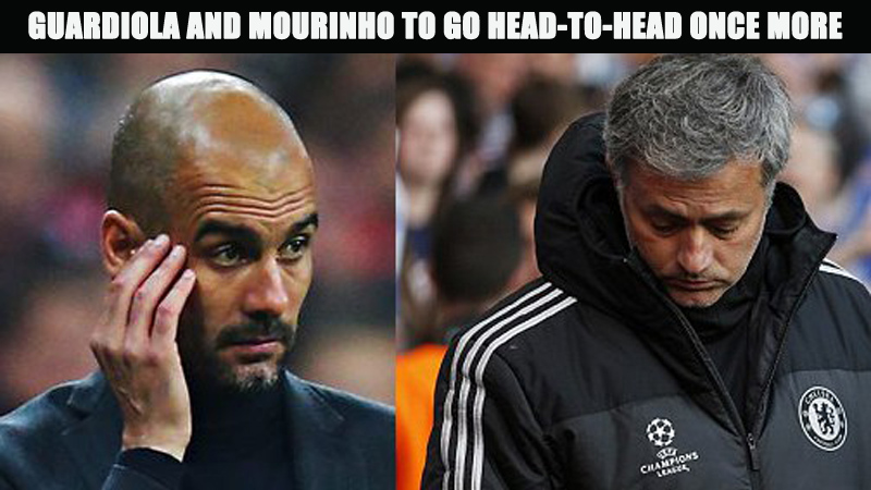 Guardiola and Mourinho to go Head-to-Head Once More