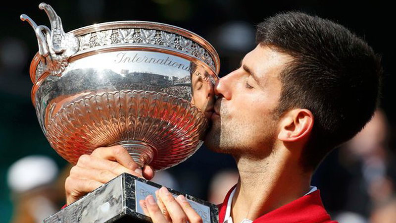 Novak Winning the French Open