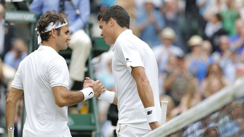Raonic Stops Federer from Reaching the Wimbledon Final Sets up Summit Clash with Murray