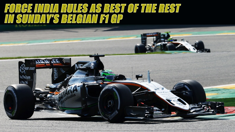 Force India Rules as Best of the Rest