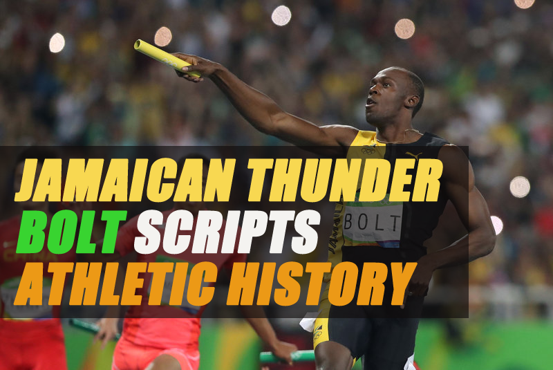 Jamaican Thunder-Bolt Scripts Athletic History and Fulfills His Promise of the Triple-Triple