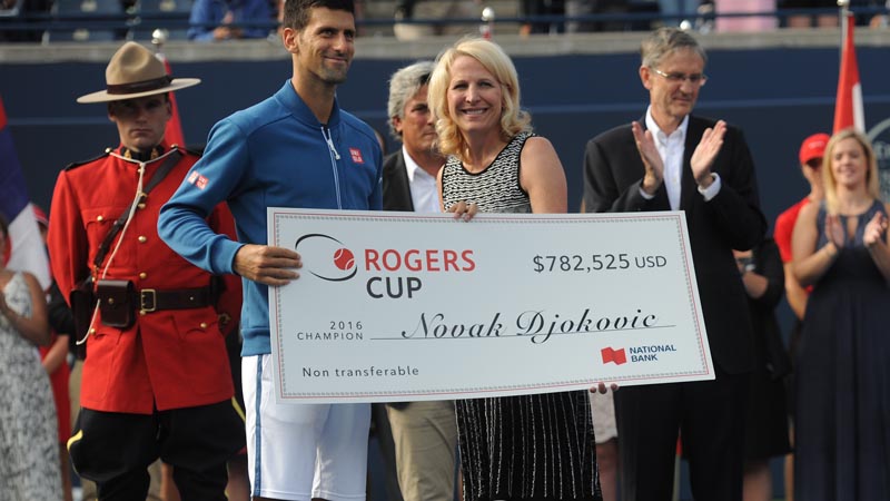 Rogers Cup Victory