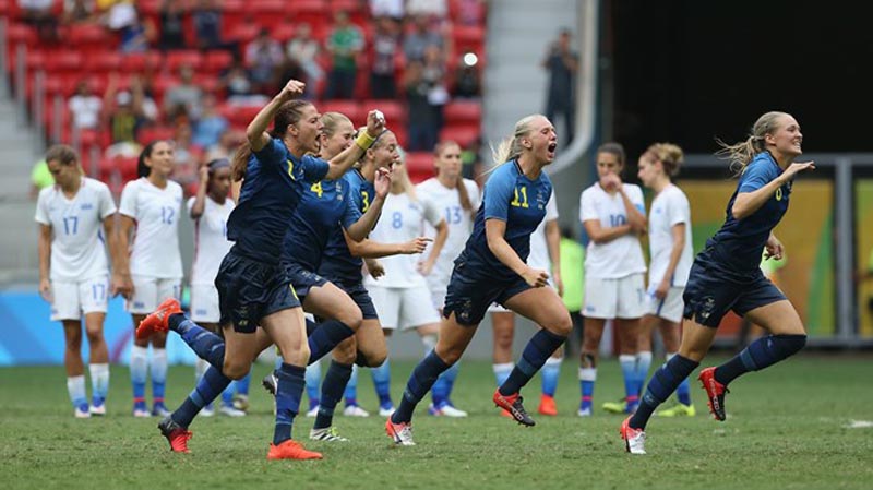 Sweden into SF with Shocking Win Over USA